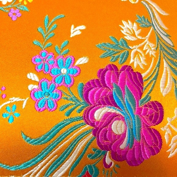 Gucci Satin Calfskin Bamboo Tokyo Jacquard Floral Dionysus Top Handle Bag Purse - Picture 5 of 17